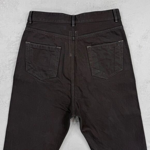 Rick Owens DRKSHDW FW 2017 Astaire Cropped Cut Over-Dyed Denim Jeans Size 31 - Picture 8 of 8